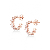 Boucles d'oreilles Kurshuni Femme in Argent Zirconia KR1027A-3RS - KR1027A-3RS